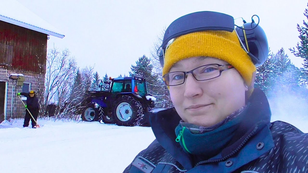 Vuoden viimeiset ja talven ensimmäiset lumityöt