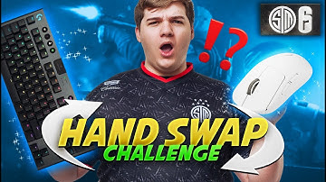 HOW GOOD Can A Rainbow Six Siege Pro Play LEFT HANDED? R6 HAND SWAP Challenge