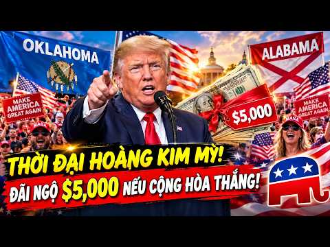 HOT: President Trump holds fiery rallies in Oklahoma and Alabama, promises $5,000 reward for big ...