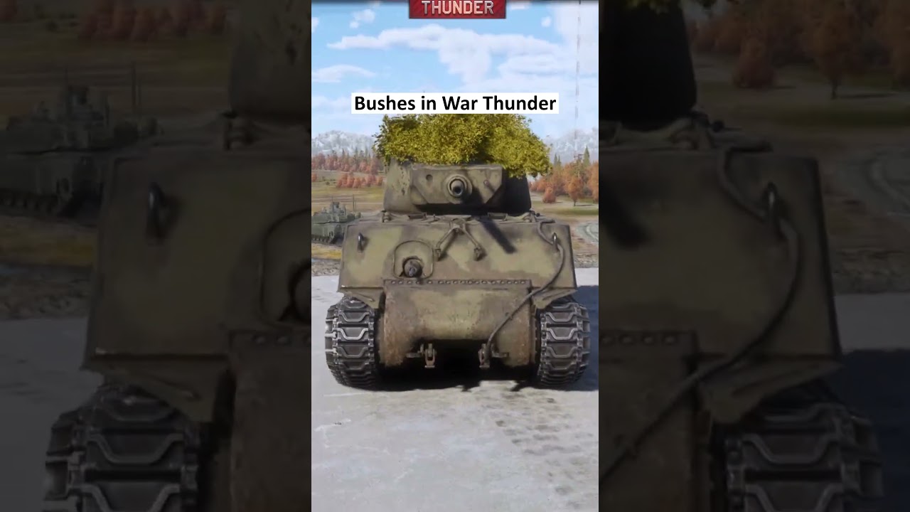 Bushes in War Thunder...