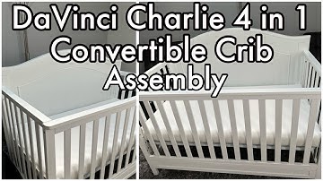 DaVinci Charlie 4 in 1 Convertible Crib Assembly | New 2023