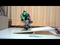 ２足歩行ロボットのスロープの角度が途中で変わる勾配の制御歩行：Controlled walking of slopes　ROBO クロムキッド(ChromeKid)