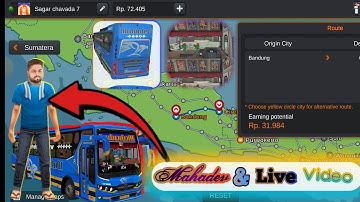How to add TATA BS-6 MAHADEV Bus Mod in Bus live  Simulator Indonesia | Released 🔥 | Bussid 4.3.4
