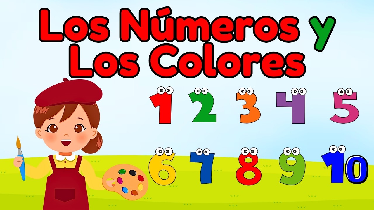 Los Números y Los Colores | Aprende a escribir y a contar los números del 1 al 10 ! Live🔴
