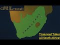 Age of Civilization 2 - Transvaal Takes All of South Africa | Short Timelapse