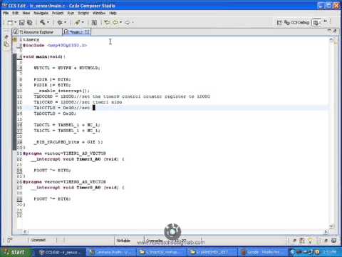 MSP 430 based Timers Interface