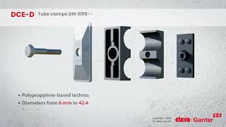 DIN 3015 Tube Clamps for Industrial Pipe Fastening