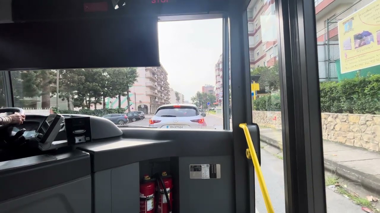 Lisbon, bus 2328 ride from Sobralinho to Alverca