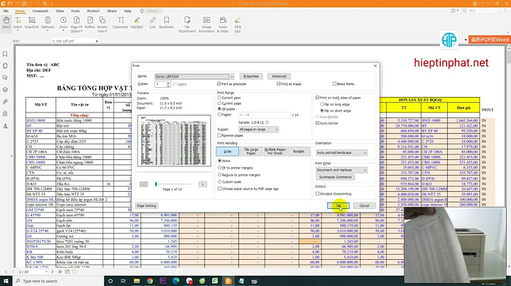 In ảnh và in file pdf cái nào tốn mực