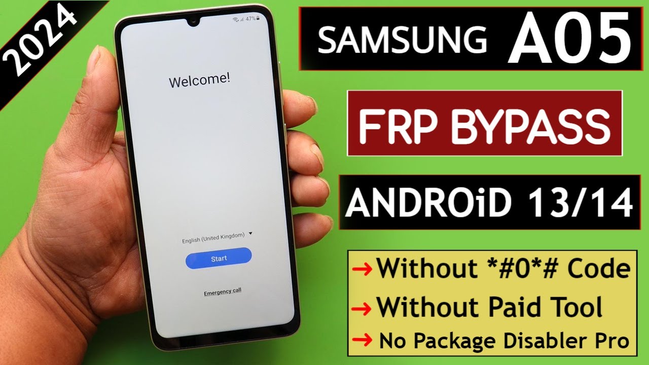 2024 Samsung A05 Frp Bypass Unlock 0 Code Not Working Fix ADB 2024-samsung-a05-frp-bypass-unlock-0-code-not-working-fix-adb