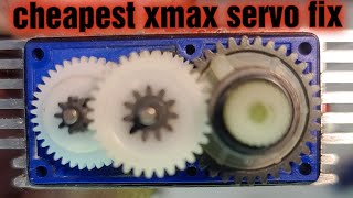 traxxas xmax stock servo rebuild 2085