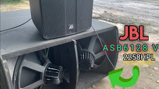 Delicious Sub JBL ASB6128 V Speaker Repairs and Sound Check | 18 Neo Subwoofer Speaker Restoration