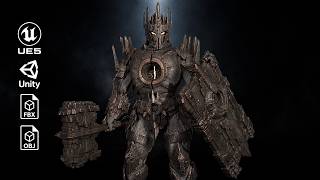 Armored Stone Golem Preview