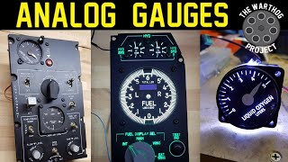 Making Analog Gauges  Home Flight Simulator