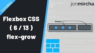 Curso Flexbox CSS: (6/13) Factor de Crecimiento ( flex-grow ) - #jonmircha