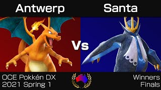 OCE Pokkén DX 2021 Spring 1 - Winners Finals: Antwerp (Charizard) vs. Santa (Empoleon) OCE Pokkén DX 2021 Spring 1 - Winners Finals: Antwerp (Charizard) vs. Santa (Empoleon)