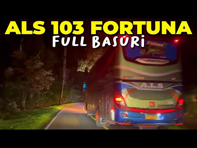 HUNTING MALAM, BUS ALS 103 FORTUNA LEBARAN KE PULAU JAWA DENGAN FULL BASURI DI LINTAS PASAMAN SUMBAR class=