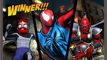 ULTIMATE MARVEL VS. CAPCOM 3 Spiderman,Arthur,Firebrand Gameplay Request