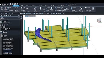 7. Modeling Spiral Stair by midas ngen 2019