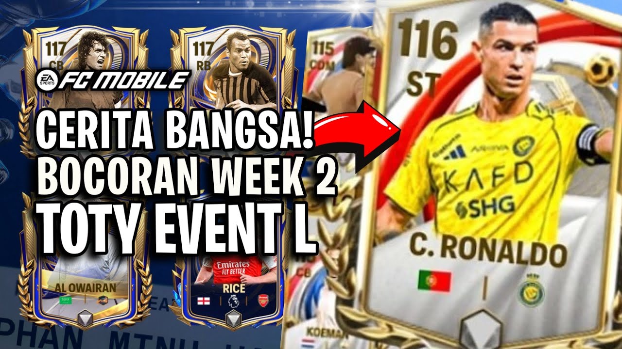 ADA CRISTIANO RONALDO EVENT CERITA BANGSA! SEDIKIT PENJELASAN KENAPA TOTY ADALAH EVENT TERBURUK L EA