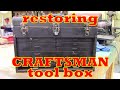 Craftsman toolbox restoration
