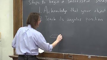 PHYS 101 | Rotational Kinematics 2 - Steps to Rotational Motion