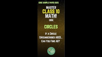 CBSE - CLASS 10 #circlesclass10 #englishmedium #cbsesamplepaper2025 #class10th #mcqclass10
