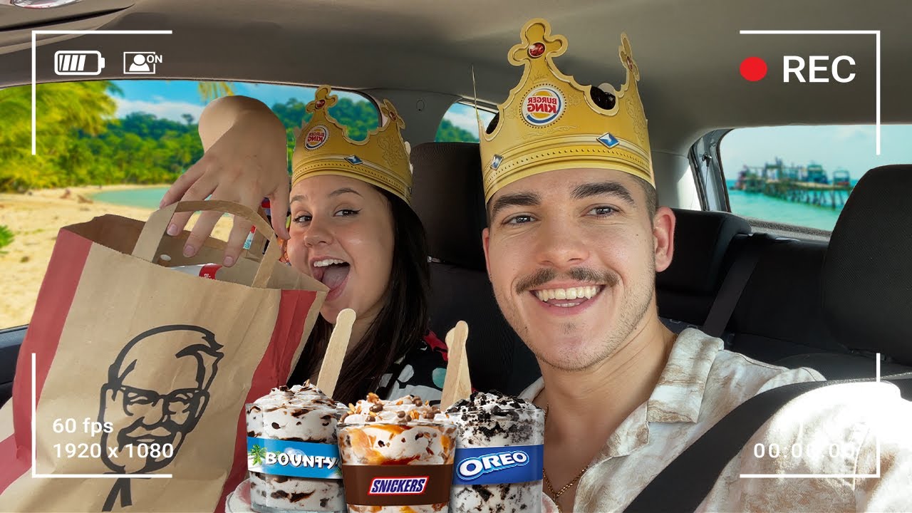 KIPRÓBÁLTUK A GYORSÉTTERMI FAGYIKAT ADRIVAL 🍦🥤│ MUKBANG ÉS CUKORSOKK 🤢