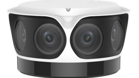 【Product Intro】UNV Multisensor OmniView during the night