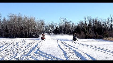Polaris IQR 800 vs Skidoo REV 827 big bore