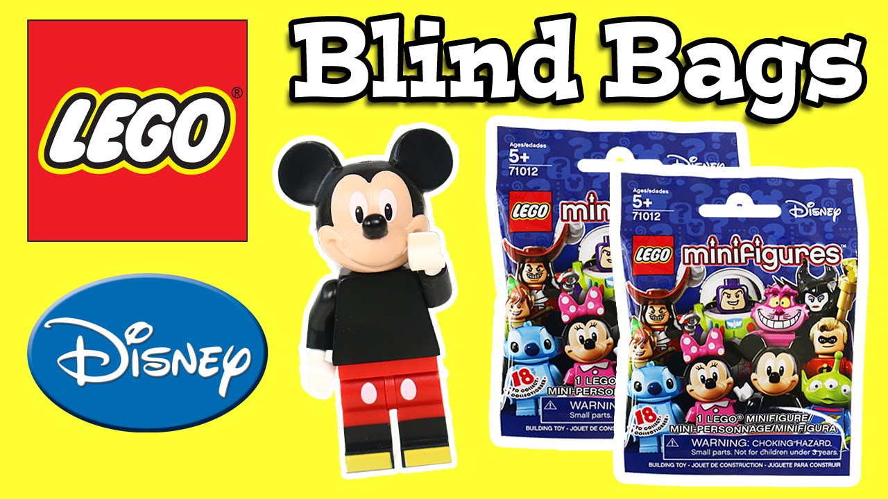 Lego Disney Minifigure Blind Bags YouTube