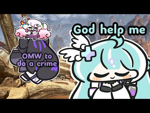 Hoppin' On Apex w/ My Girlies Went Wrong〖 #ApexLegends | Highlights 〗