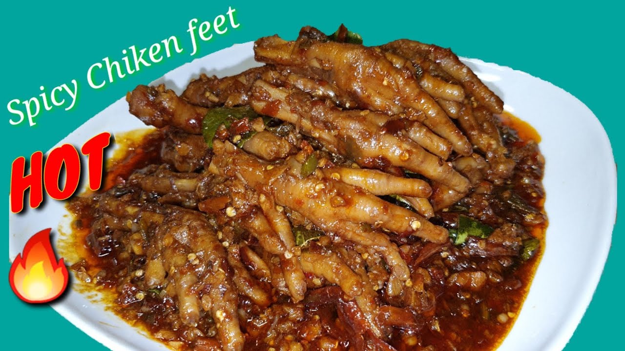 ผัดเผ็ดซุปเปอร์ตีนไก่ /ตีนผัดพริกกระเทียม เผ็ดสะเดิด🔥🌶 Spicy Chicken feet