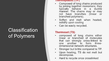 10 BMFG  1213 Characteristics Processing and Applications of Polymers PART 1 OF 4