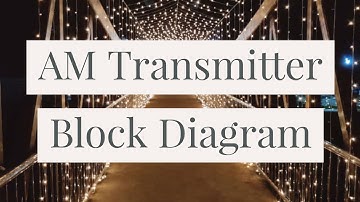 AM Transmitter block diagram