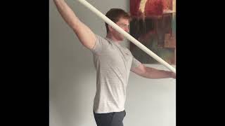 Pec minor broomstick mobilization