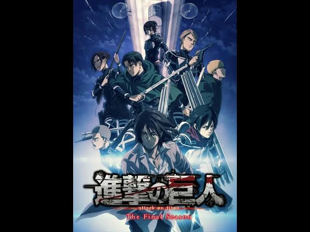 DUBLADORES DE ATTACK ON TITAN cantam Opening 6 (Final Season) - MY WAR 