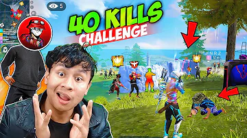 40 Kills Challenge with My Pro Guildmates @TgrNrz 😍 Tonde Gamer - Free Fire Max