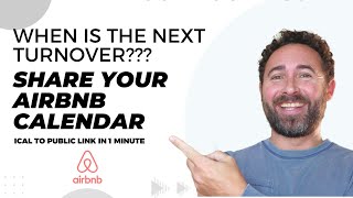 How to share your Airbnb calendar with your cleaner (export Airbnb iCal) in 1 minute screenshot 5