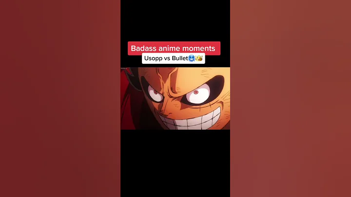 BADASS ANIME MOMENT | Usopp vs Bullet  #shorts