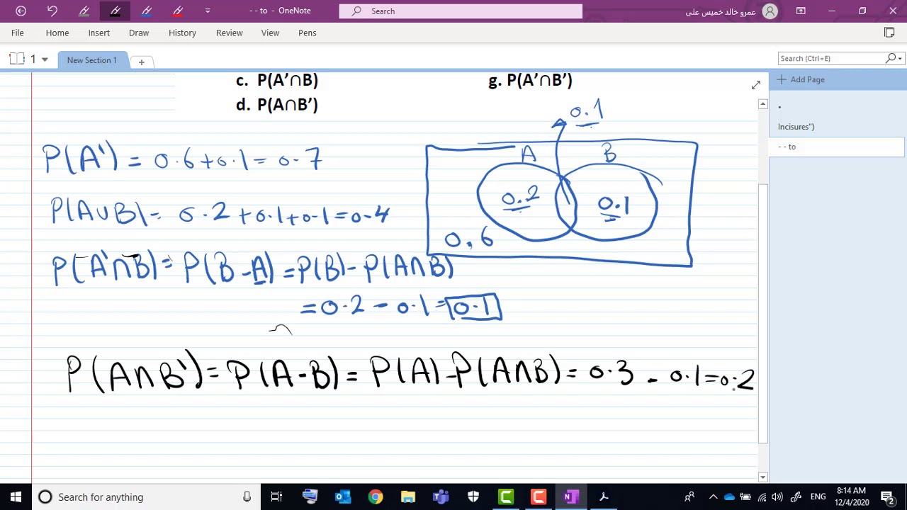 Axioms Of Probability Intro YouTube