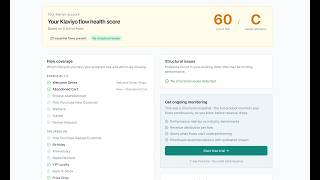 Free Klaviyo Flow Health Check — Find Gaps in 30 Seconds