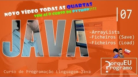 Curso de Programação Linguagem JAVA (PT-PT) - 7 (FINAL)