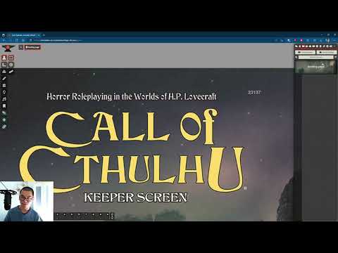 Call of Cthulhu System Set up on Foundry VTT
