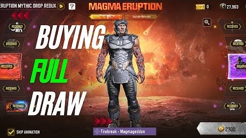 Magma Eruption Mythic Drop | Mythic peacekeeper Codm | Codm mythic peacekeeper mk2 full draw #codm