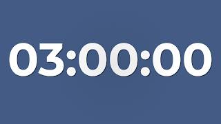 Information 3 Hour Deep Focus Timer | 180 Minute Silent Study Session | No Music 🔕 | Deep Navy News