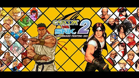 Capcom Vs Snk 2 Character Select Theme OST w/ Voice Announcer (10 min extended)
