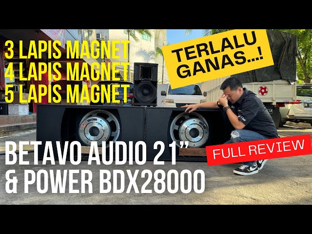 FULL REVIEW SI MONSTER BETAVO AUDIO MAGNET 5 LAPIS DENGAN POWER BDX28000  2024 class=