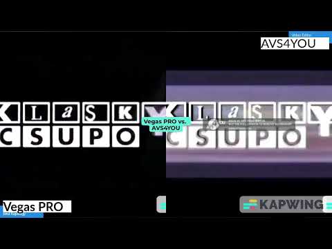 [VEG replace] Klasky Csupo Gargoyle Zone [ガーゴイルゾーン] "Comparison" Vegas PRO and AVS4YOU