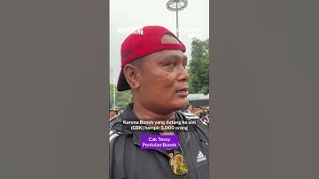 Jakmania Sambut Hangat Bonek